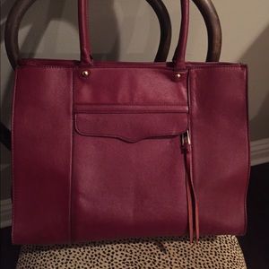Rebecca Minkoff leather Saffiano handbag👜